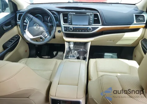 2018 Toyota Highlander Limited z USA, uszkodzony, nr VIN 5TDYZRFH8JS252832